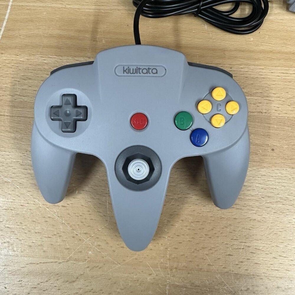 Nintendo N64 Controller, Gray , Aftermarket NEW Without Box